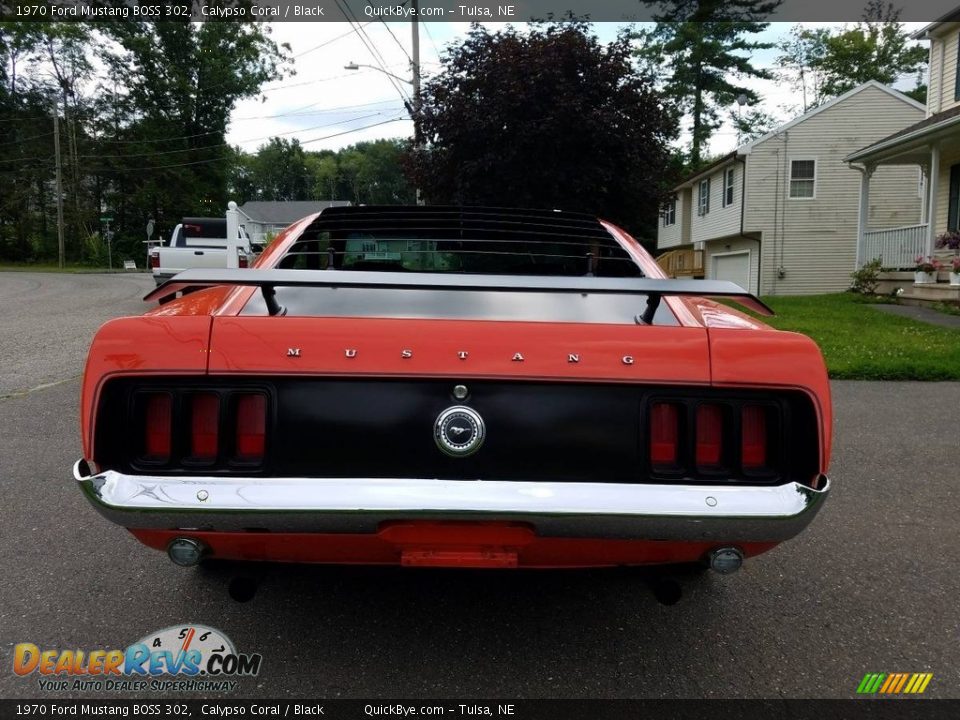 1970 Ford Mustang BOSS 302 Calypso Coral / Black Photo #2