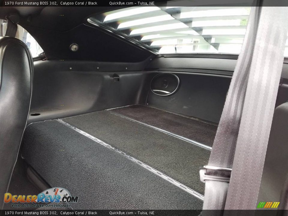 Rear Seat of 1970 Ford Mustang BOSS 302 Photo #4