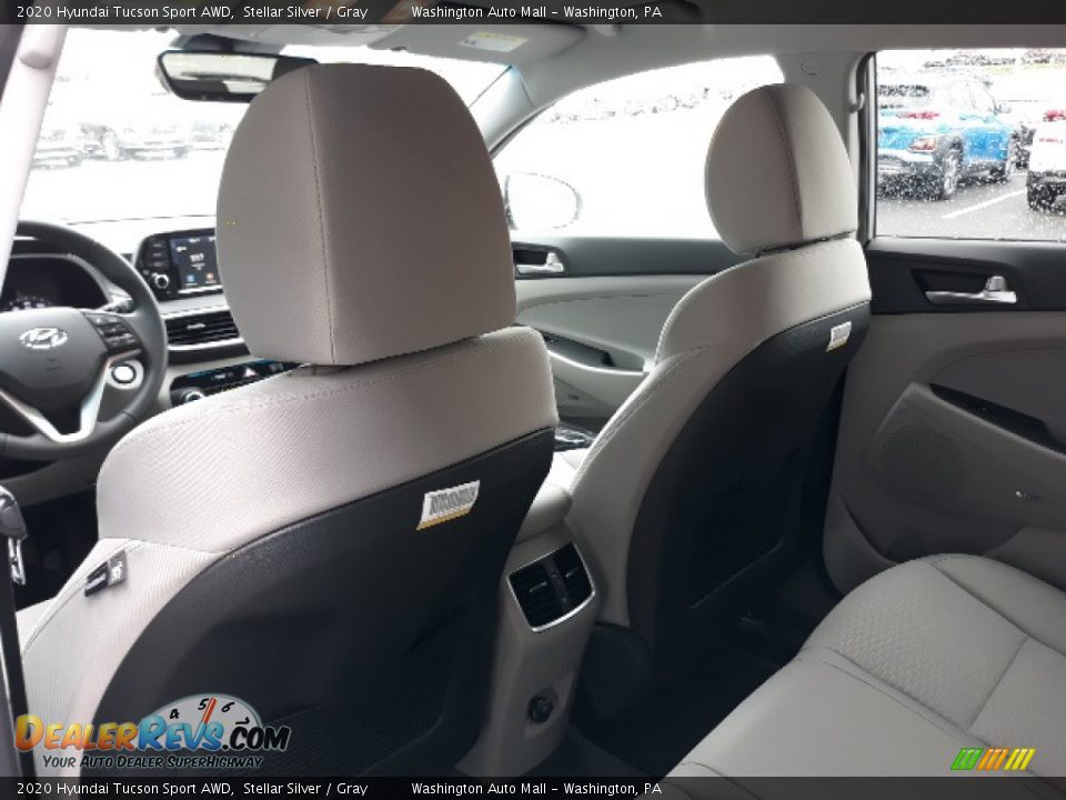 2020 Hyundai Tucson Sport AWD Stellar Silver / Gray Photo #31