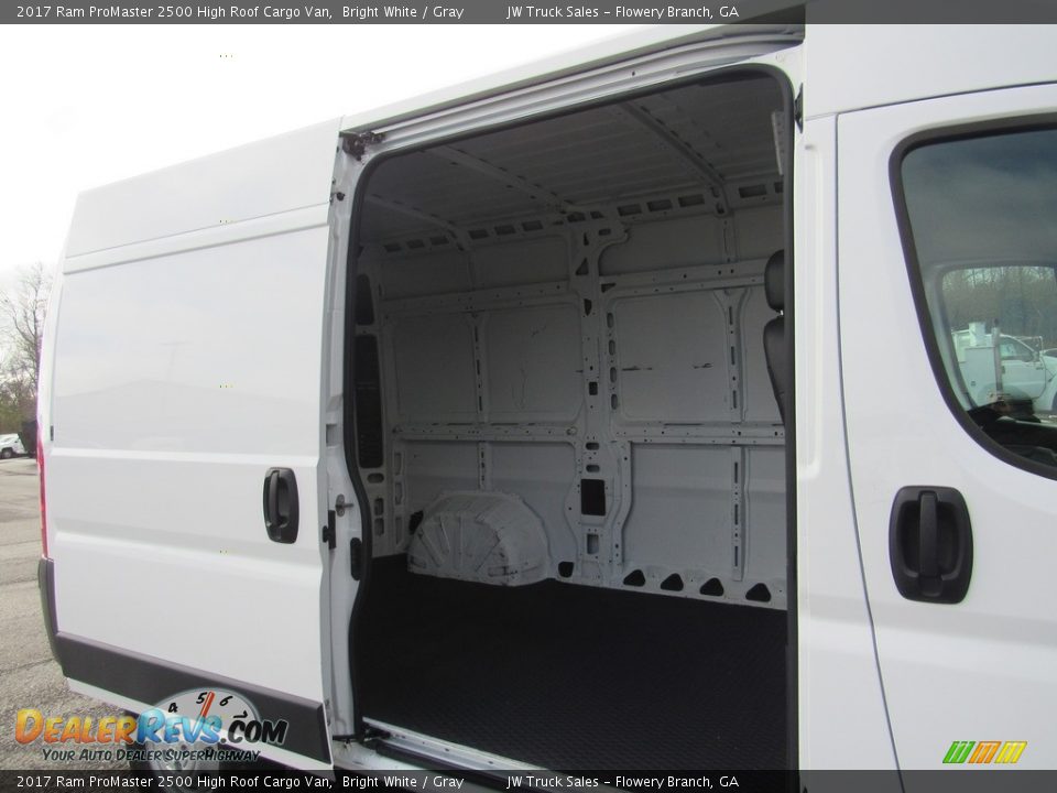 2017 Ram ProMaster 2500 High Roof Cargo Van Bright White / Gray Photo #12