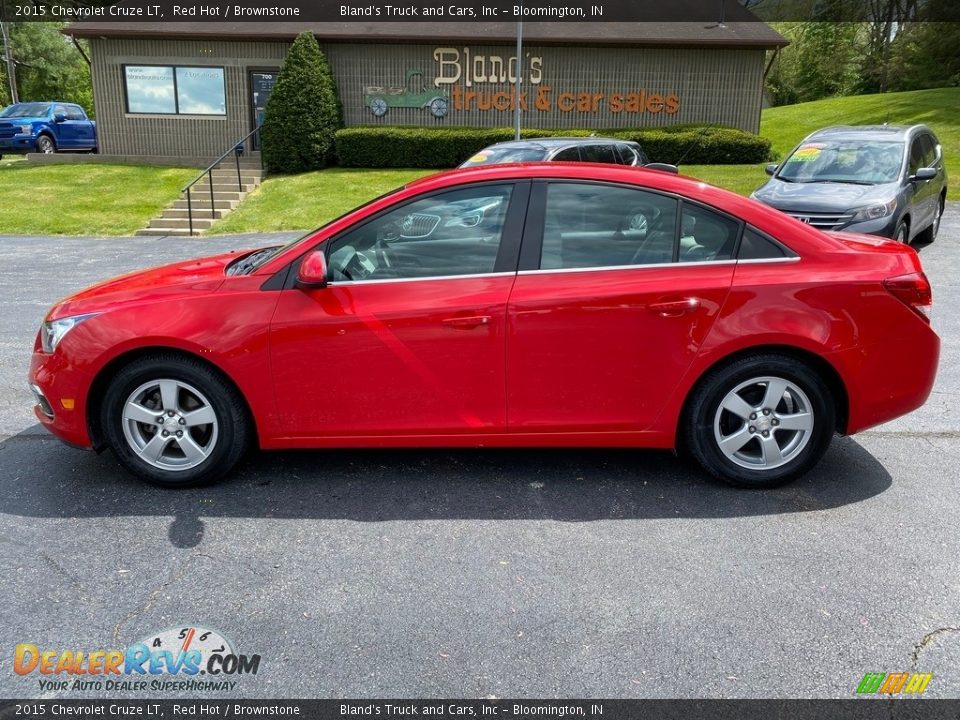 2015 Chevrolet Cruze LT Red Hot / Brownstone Photo #1