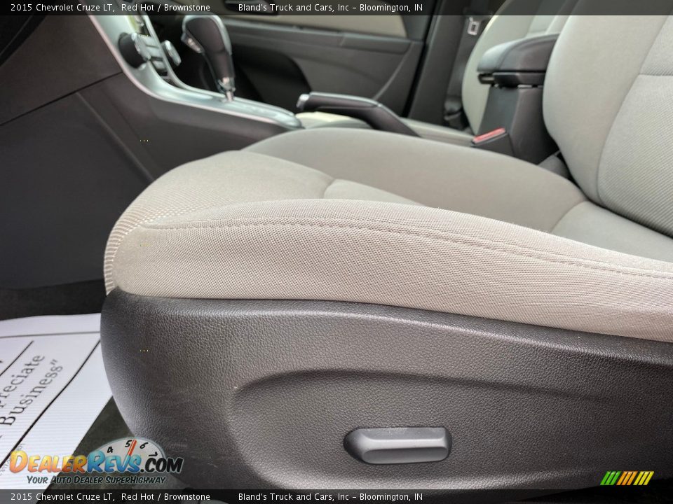 2015 Chevrolet Cruze LT Red Hot / Brownstone Photo #14