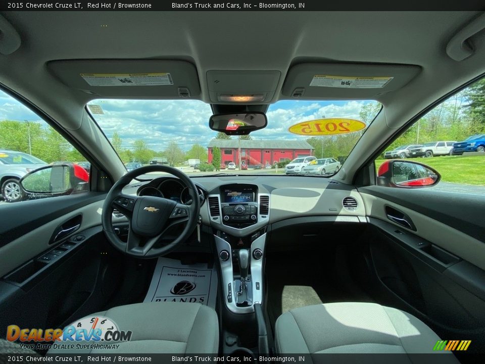 2015 Chevrolet Cruze LT Red Hot / Brownstone Photo #15