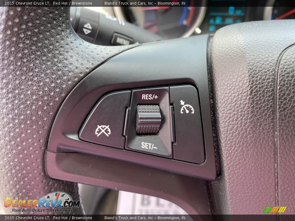 2015 Chevrolet Cruze LT Red Hot / Brownstone Photo #18