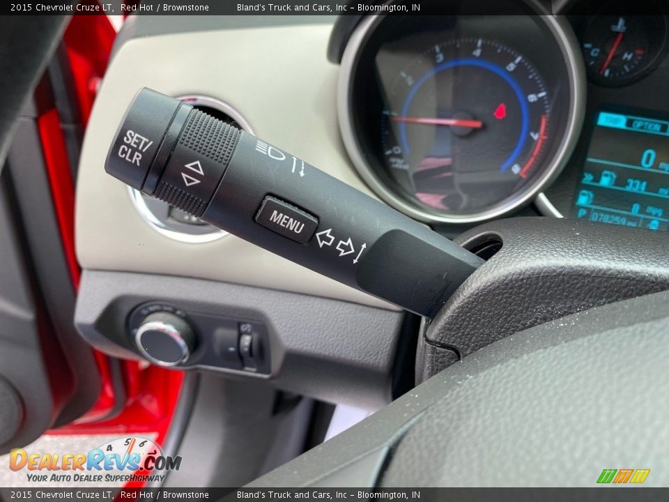 2015 Chevrolet Cruze LT Red Hot / Brownstone Photo #20