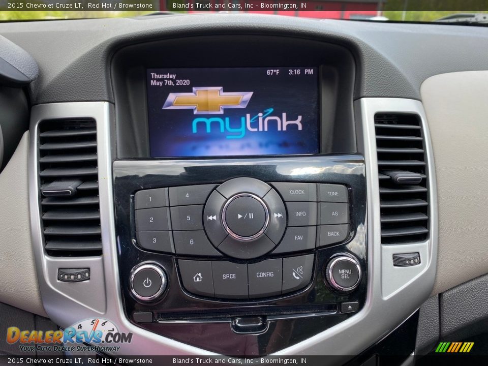 2015 Chevrolet Cruze LT Red Hot / Brownstone Photo #23