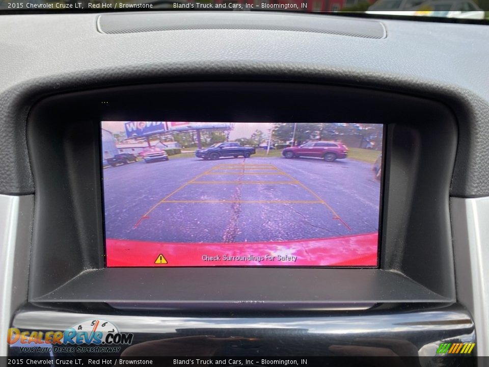 2015 Chevrolet Cruze LT Red Hot / Brownstone Photo #24