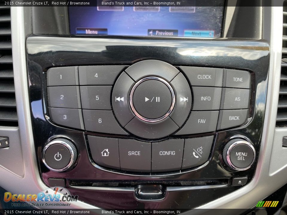 2015 Chevrolet Cruze LT Red Hot / Brownstone Photo #28