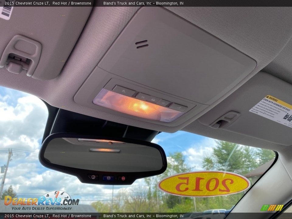 2015 Chevrolet Cruze LT Red Hot / Brownstone Photo #31