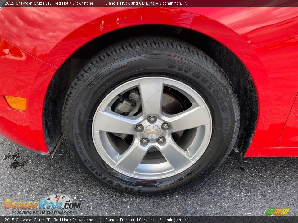 2015 Chevrolet Cruze LT Red Hot / Brownstone Photo #36