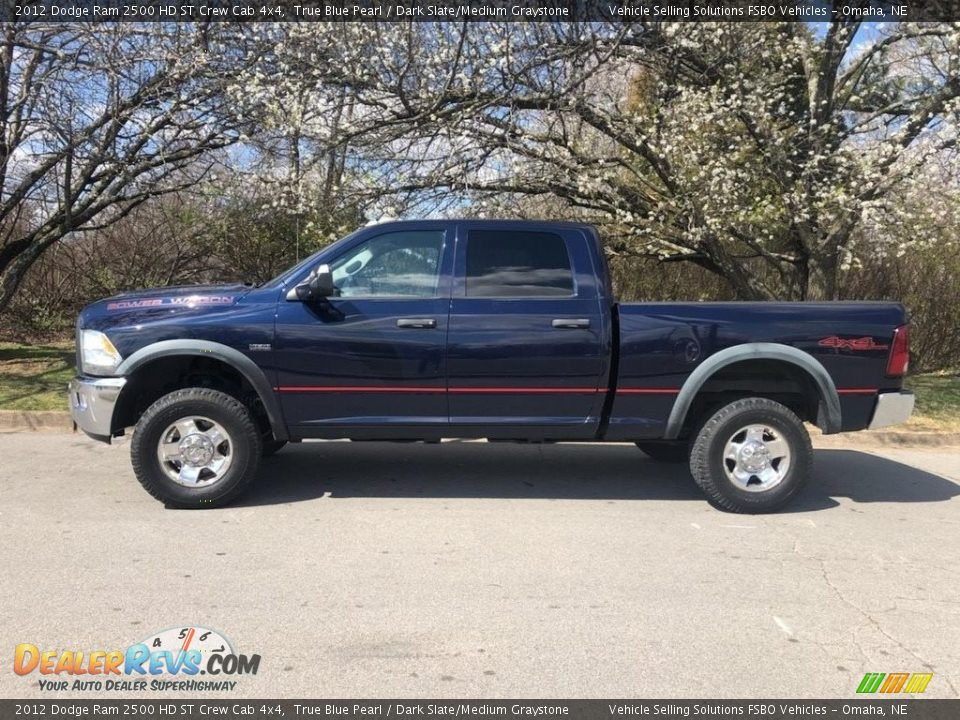 2012 Dodge Ram 2500 HD ST Crew Cab 4x4 True Blue Pearl / Dark Slate/Medium Graystone Photo #1