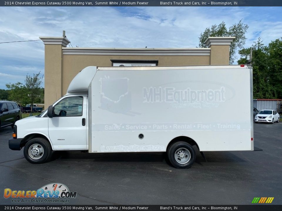 2014 Chevrolet Express Cutaway 3500 Moving Van Summit White / Medium Pewter Photo #1