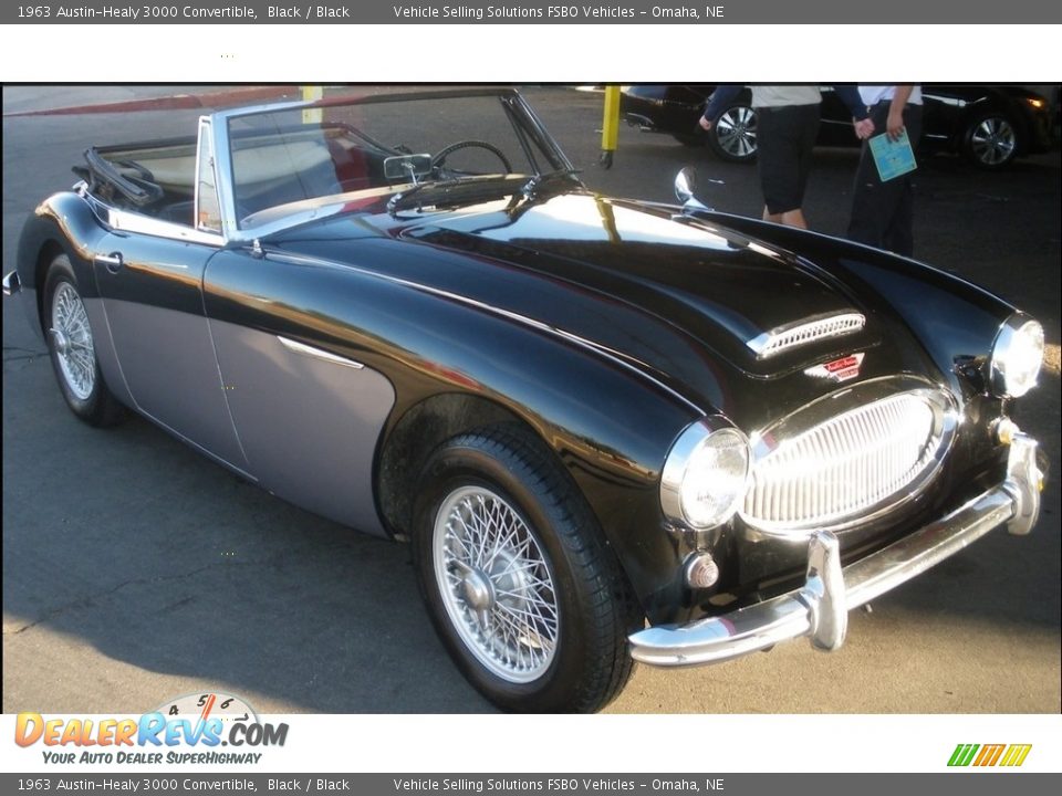 Black 1963 Austin-Healy 3000 Convertible Photo #6