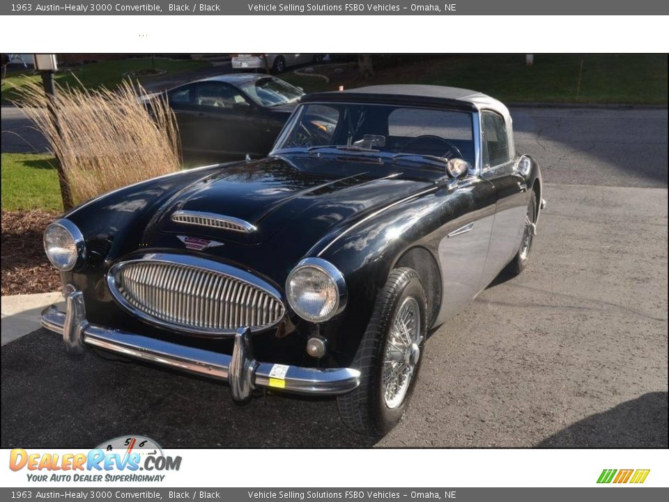 Black 1963 Austin-Healy 3000 Convertible Photo #10