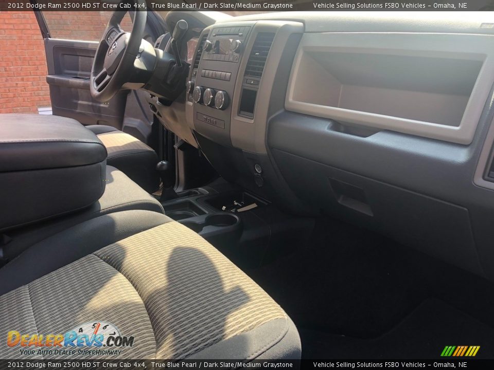 2012 Dodge Ram 2500 HD ST Crew Cab 4x4 True Blue Pearl / Dark Slate/Medium Graystone Photo #10