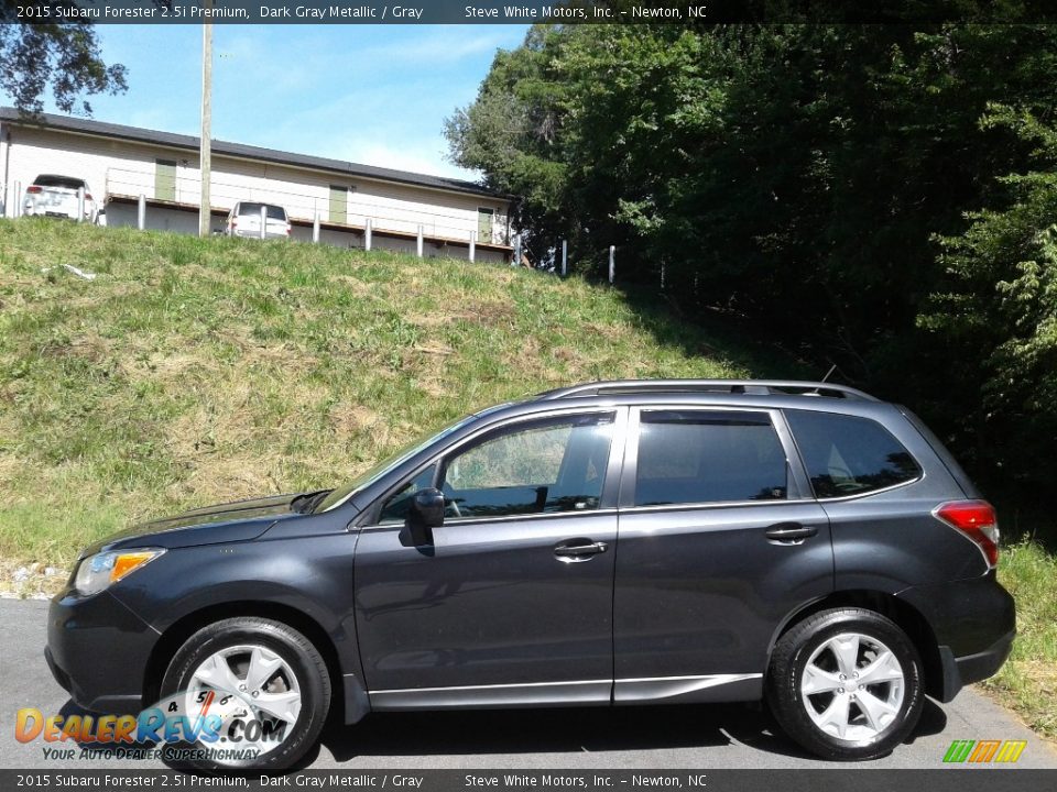 Dark Gray Metallic 2015 Subaru Forester 2.5i Premium Photo #1