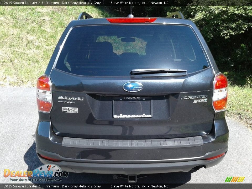 2015 Subaru Forester 2.5i Premium Dark Gray Metallic / Gray Photo #7