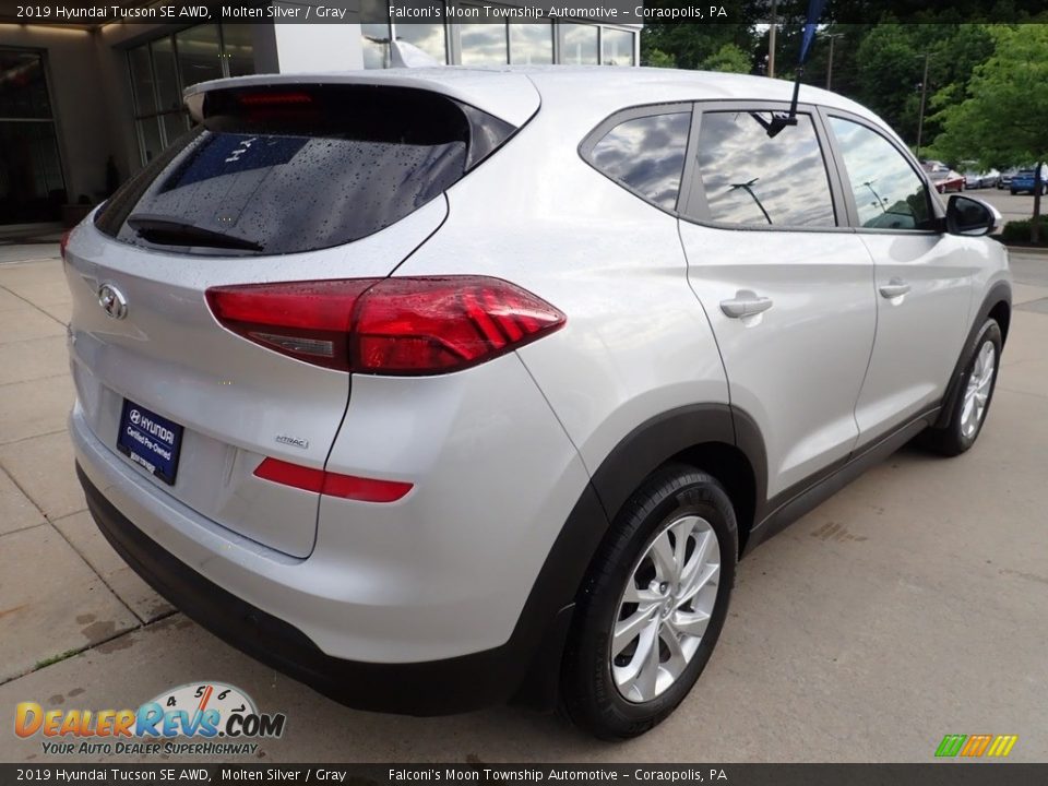 2019 Hyundai Tucson SE AWD Molten Silver / Gray Photo #2