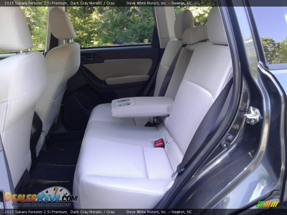 Rear Seat of 2015 Subaru Forester 2.5i Premium Photo #12