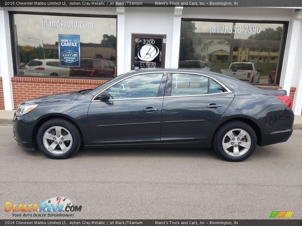 2016 Chevrolet Malibu Limited LS Ashen Gray Metallic / Jet Black/Titanium Photo #1