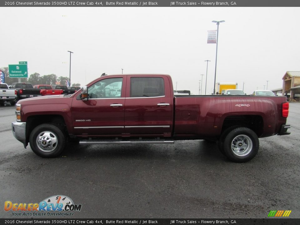 Butte Red Metallic 2016 Chevrolet Silverado 3500HD LTZ Crew Cab 4x4 Photo #2