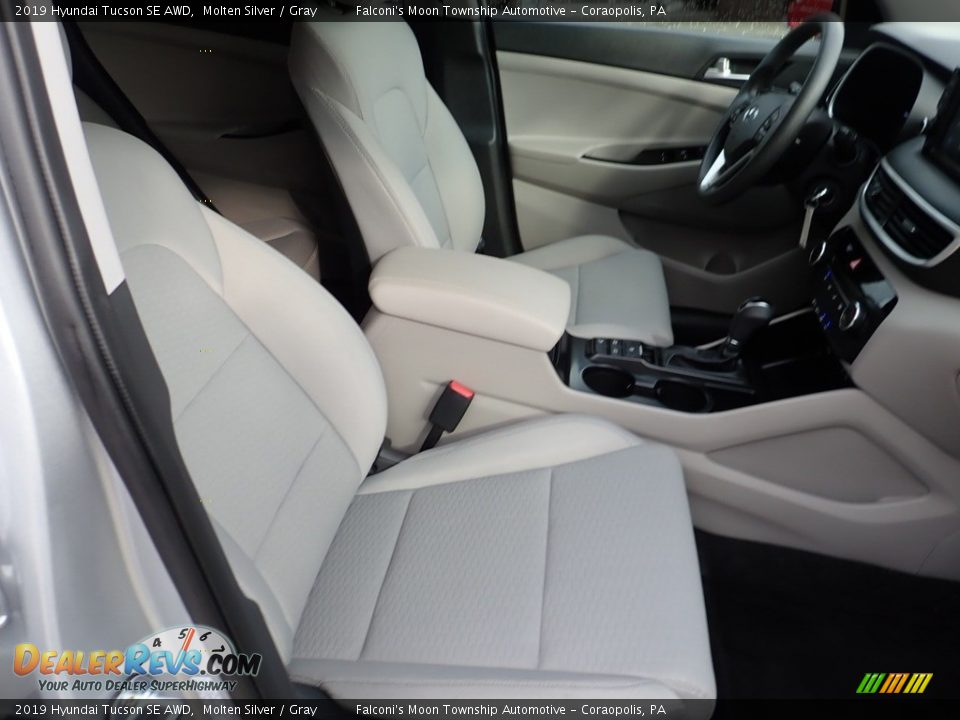 2019 Hyundai Tucson SE AWD Molten Silver / Gray Photo #11