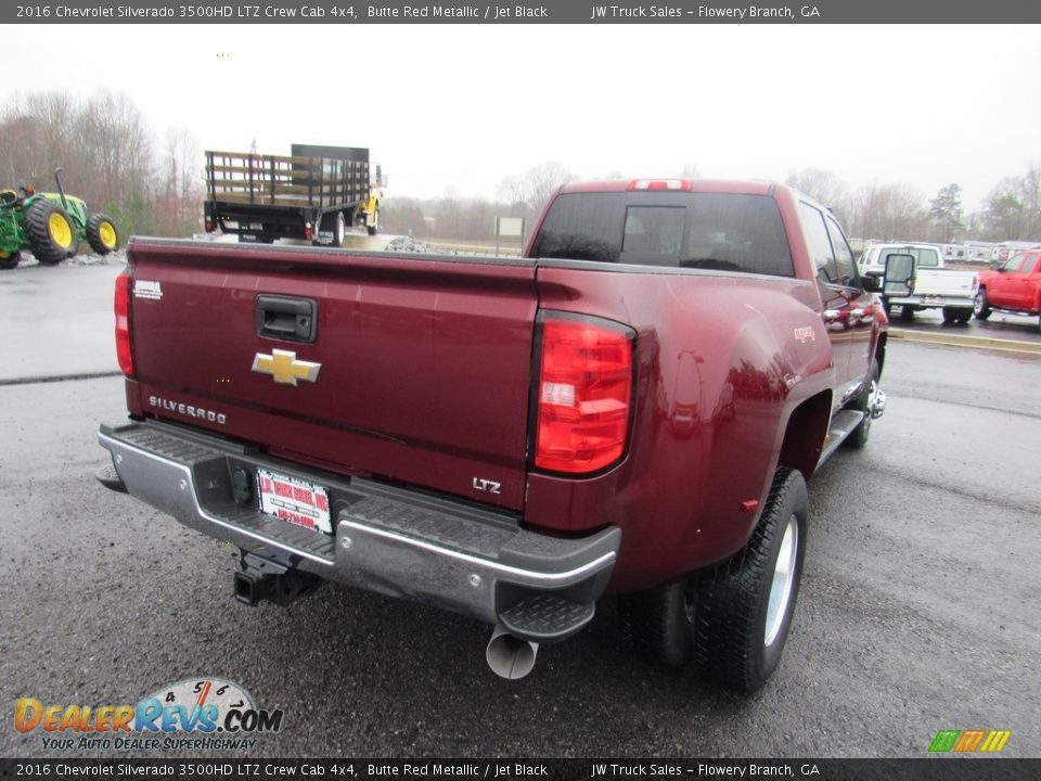 2016 Chevrolet Silverado 3500HD LTZ Crew Cab 4x4 Butte Red Metallic / Jet Black Photo #5