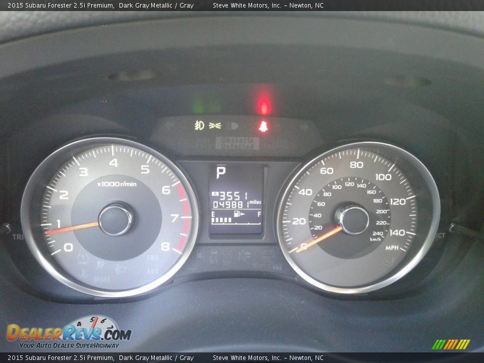 2015 Subaru Forester 2.5i Premium Gauges Photo #19