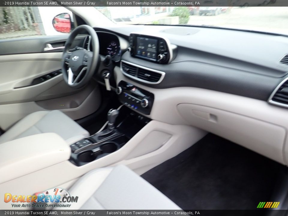 2019 Hyundai Tucson SE AWD Molten Silver / Gray Photo #12