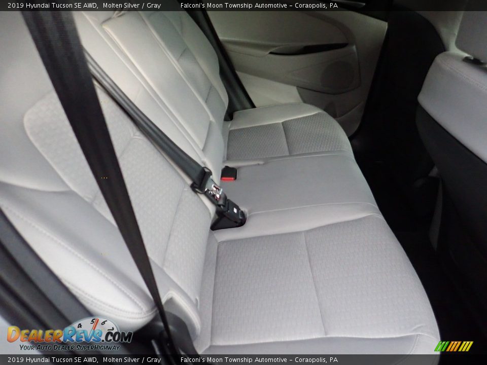 2019 Hyundai Tucson SE AWD Molten Silver / Gray Photo #14
