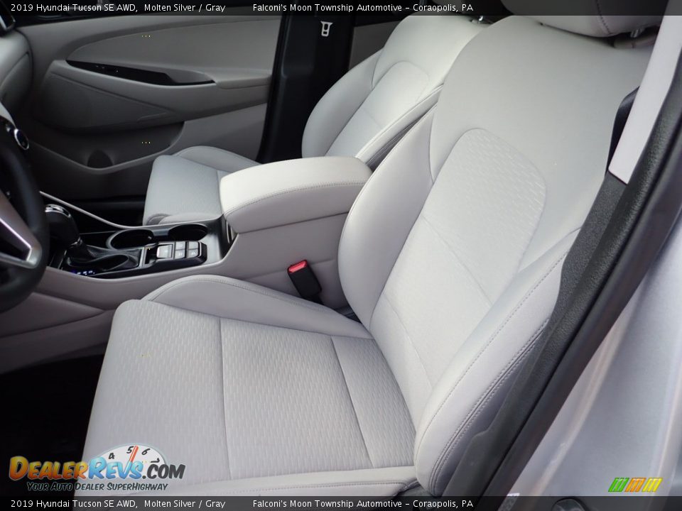 2019 Hyundai Tucson SE AWD Molten Silver / Gray Photo #15