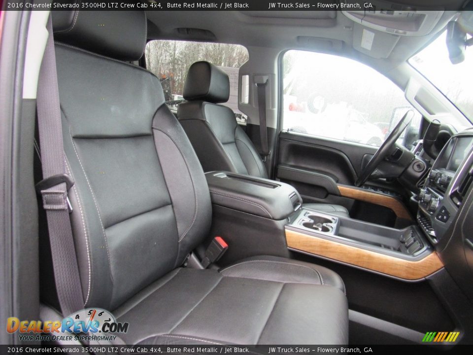 Front Seat of 2016 Chevrolet Silverado 3500HD LTZ Crew Cab 4x4 Photo #11