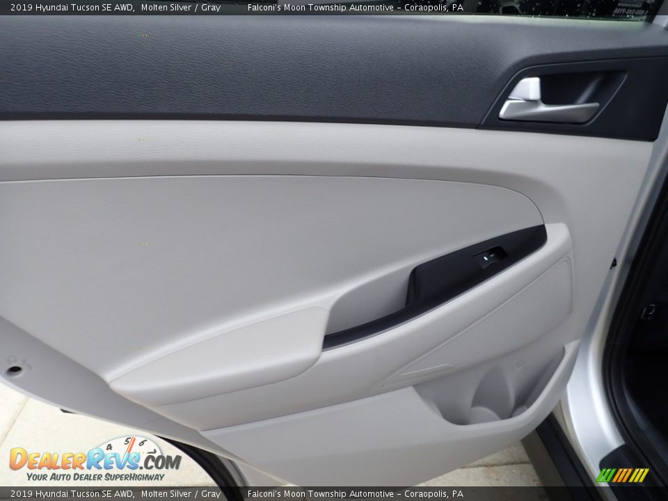 2019 Hyundai Tucson SE AWD Molten Silver / Gray Photo #18
