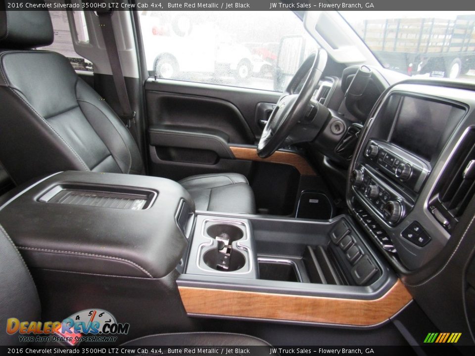 2016 Chevrolet Silverado 3500HD LTZ Crew Cab 4x4 Butte Red Metallic / Jet Black Photo #14