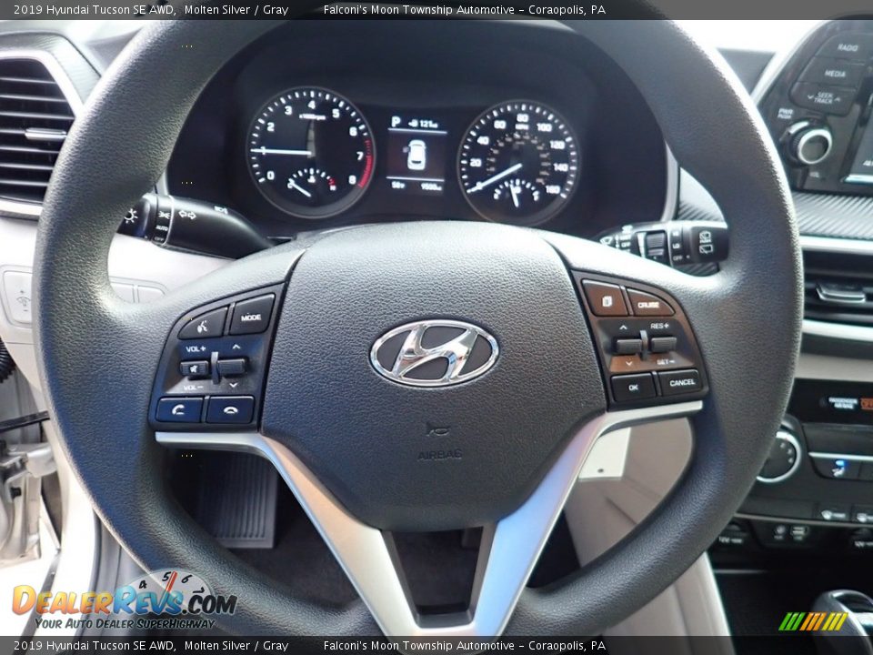 2019 Hyundai Tucson SE AWD Molten Silver / Gray Photo #21