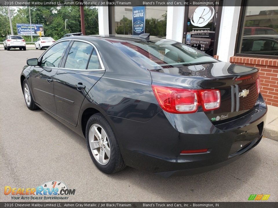 2016 Chevrolet Malibu Limited LS Ashen Gray Metallic / Jet Black/Titanium Photo #18