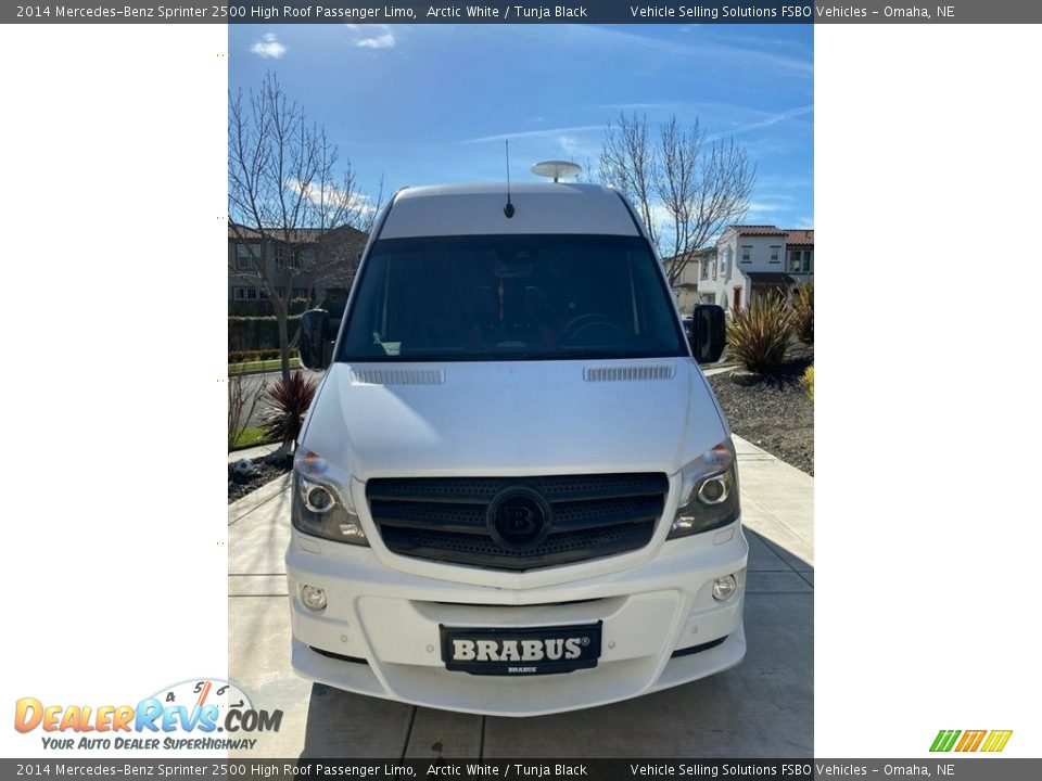 2014 Mercedes-Benz Sprinter 2500 High Roof Passenger Limo Arctic White / Tunja Black Photo #2