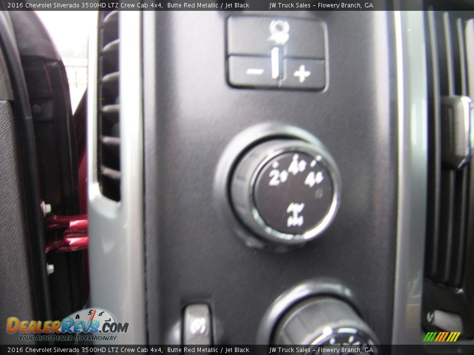 2016 Chevrolet Silverado 3500HD LTZ Crew Cab 4x4 Butte Red Metallic / Jet Black Photo #22