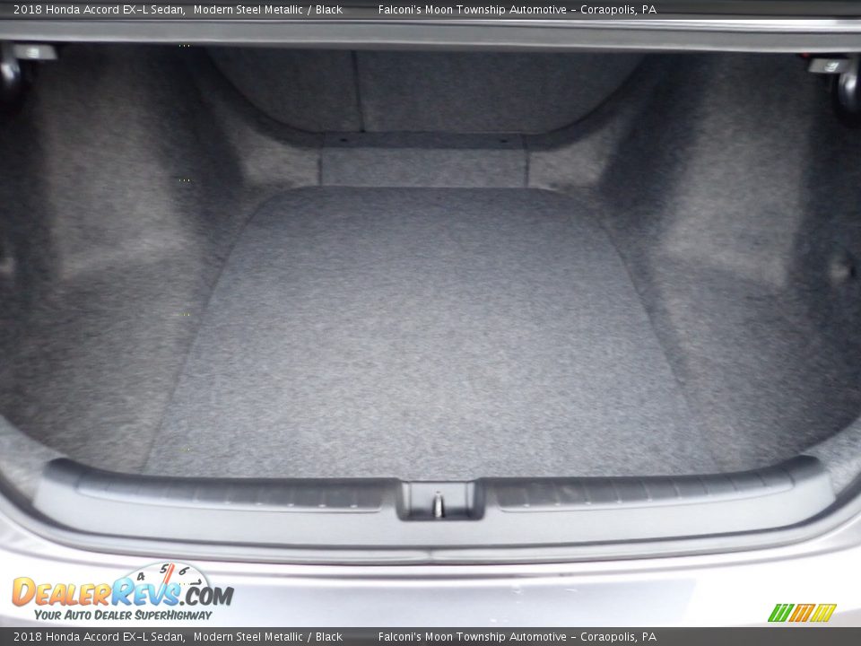 2018 Honda Accord EX-L Sedan Modern Steel Metallic / Black Photo #4