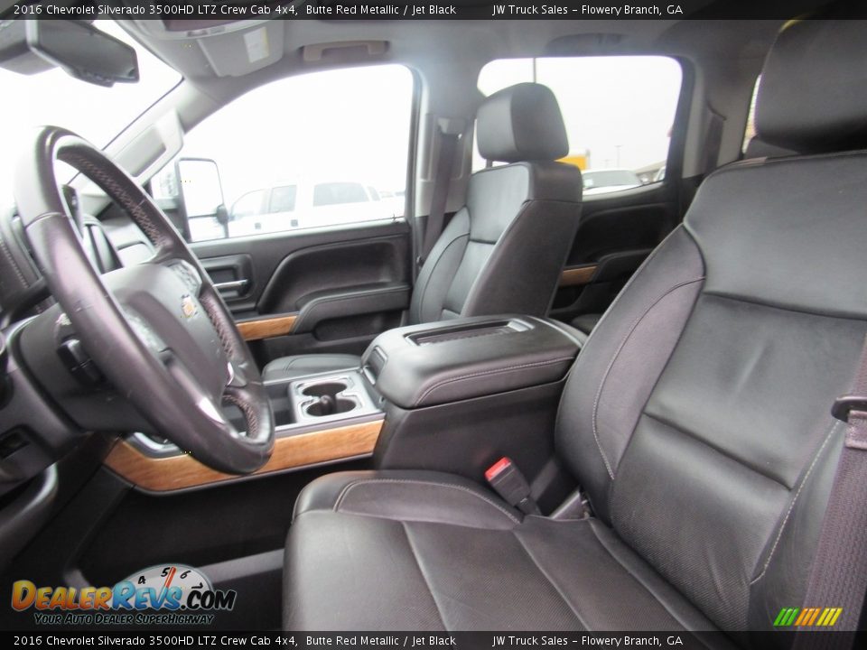 Front Seat of 2016 Chevrolet Silverado 3500HD LTZ Crew Cab 4x4 Photo #23