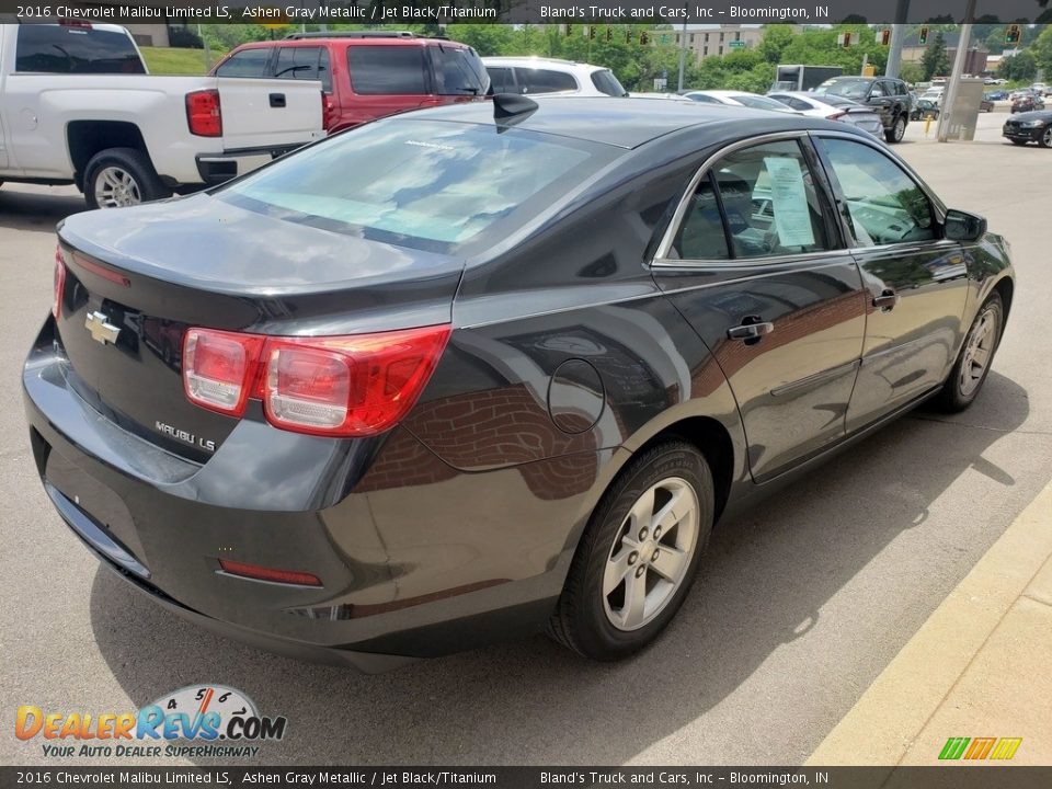 2016 Chevrolet Malibu Limited LS Ashen Gray Metallic / Jet Black/Titanium Photo #22