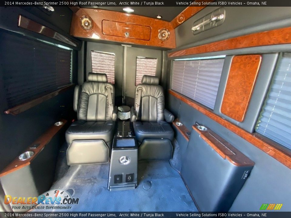 2014 Mercedes-Benz Sprinter 2500 High Roof Passenger Limo Arctic White / Tunja Black Photo #5