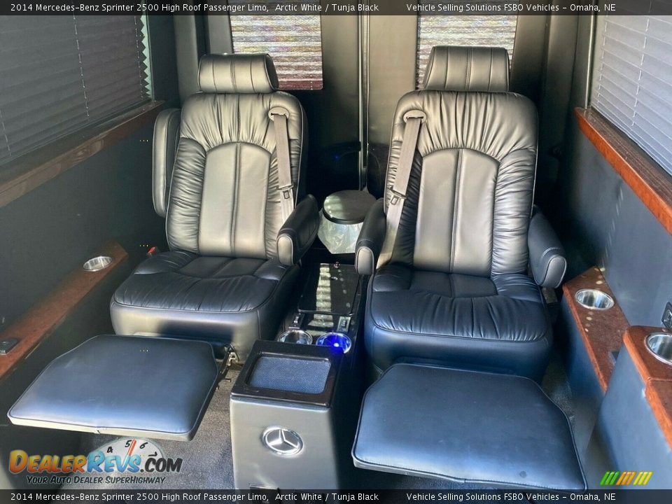 2014 Mercedes-Benz Sprinter 2500 High Roof Passenger Limo Arctic White / Tunja Black Photo #6