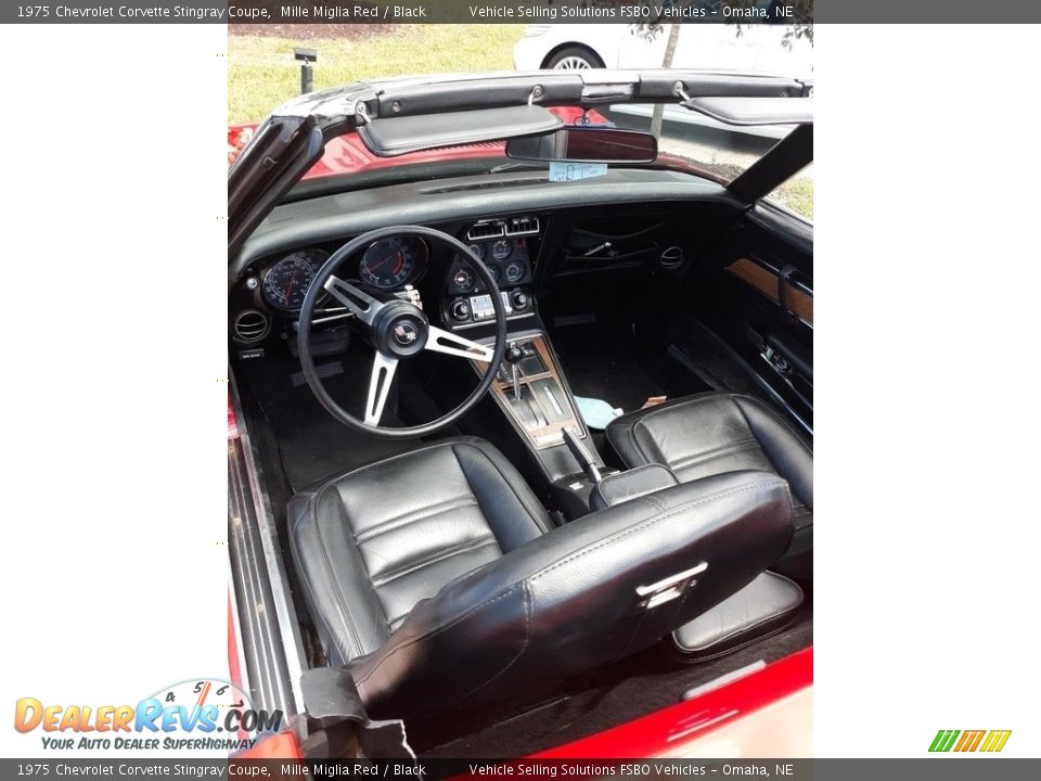 1975 Chevrolet Corvette Stingray Coupe Mille Miglia Red / Black Photo #2