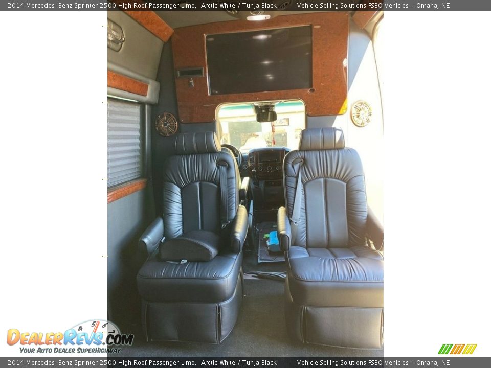 2014 Mercedes-Benz Sprinter 2500 High Roof Passenger Limo Arctic White / Tunja Black Photo #7