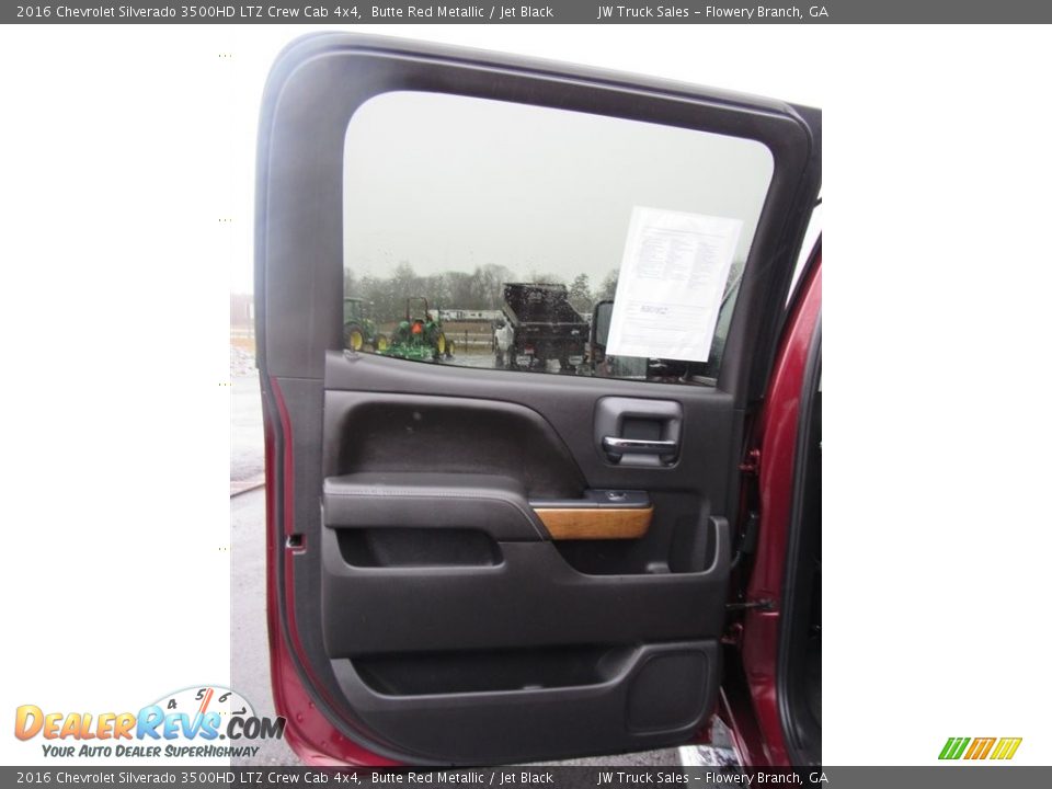 2016 Chevrolet Silverado 3500HD LTZ Crew Cab 4x4 Butte Red Metallic / Jet Black Photo #28