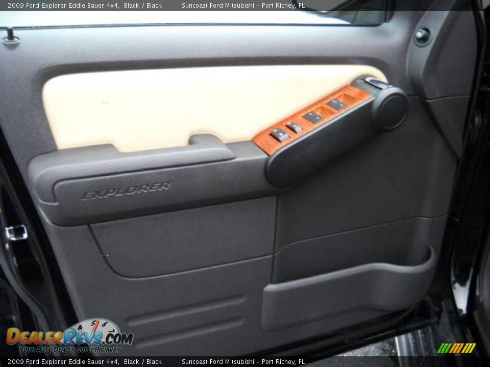 2009 Ford Explorer Eddie Bauer 4x4 Black / Black Photo #5