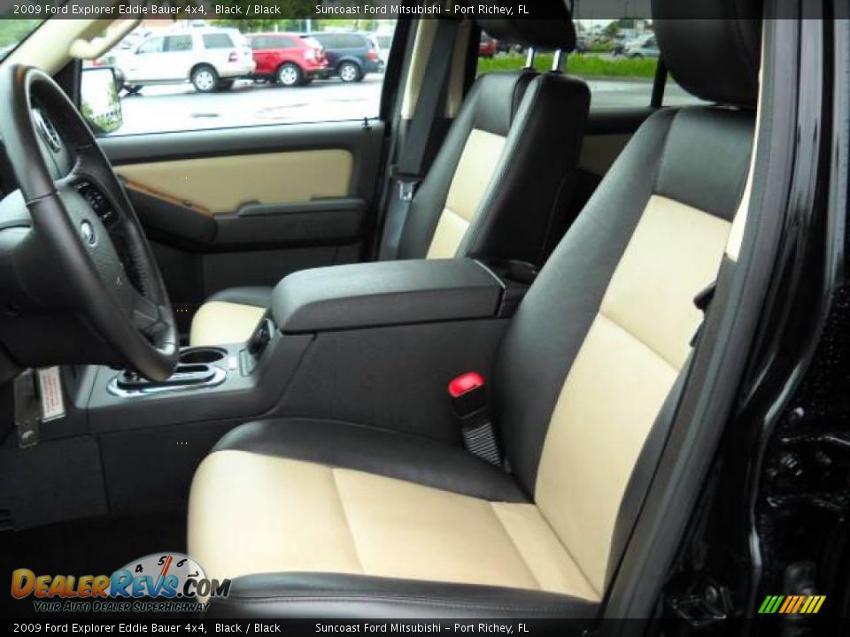 2009 Ford Explorer Eddie Bauer 4x4 Black / Black Photo #6