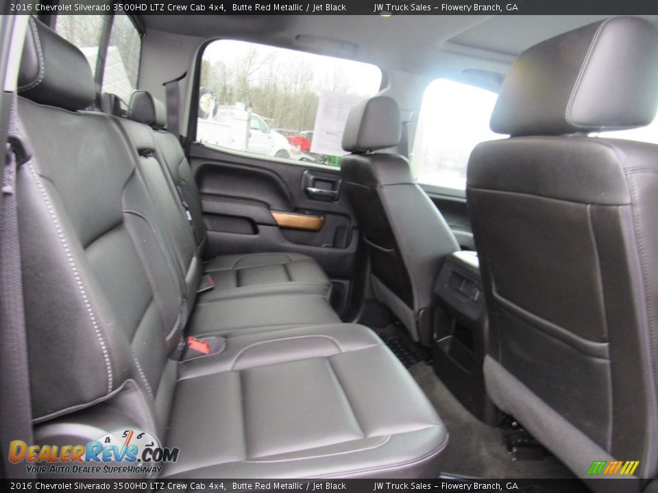 2016 Chevrolet Silverado 3500HD LTZ Crew Cab 4x4 Butte Red Metallic / Jet Black Photo #35