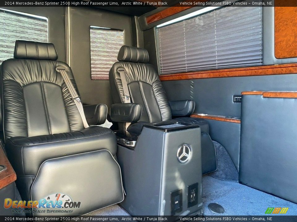 2014 Mercedes-Benz Sprinter 2500 High Roof Passenger Limo Arctic White / Tunja Black Photo #15